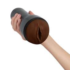 Мастурбатор в колбі для секс машини Kiiroo Keon – Kiiroo Feel Stroker Dark Brown