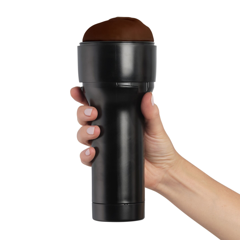 Мастурбатор в колбі для секс машини Kiiroo Keon – Kiiroo Feel Stroker Dark Brown