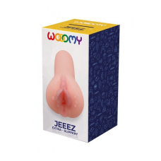 Мастурбатор вагіна Wooomy Jeeez Masturbator Vagina – дуже ковзкий (extra slippery)