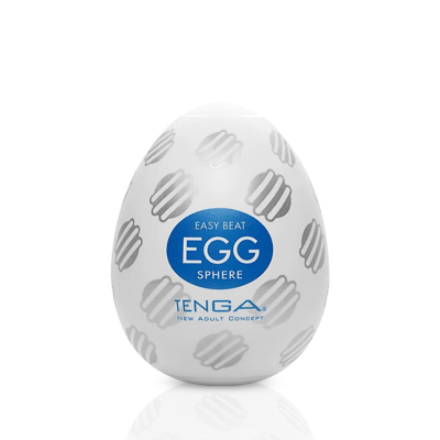 Мастурбатор яйце Tenga Egg Sphere – багаторівневий внутрішній рельєф