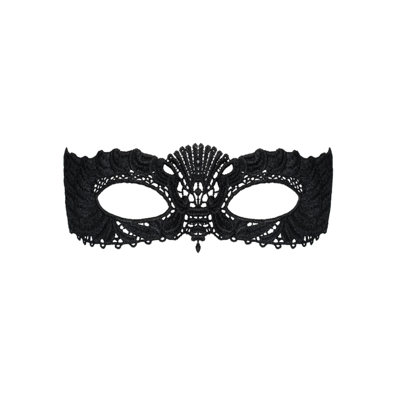 Мереживна маска Obsessive A700 mask, єдиний розмір, чорна