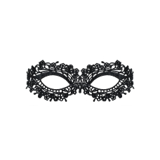 Мереживна маска Obsessive A710 mask, єдиний розмір, чорна