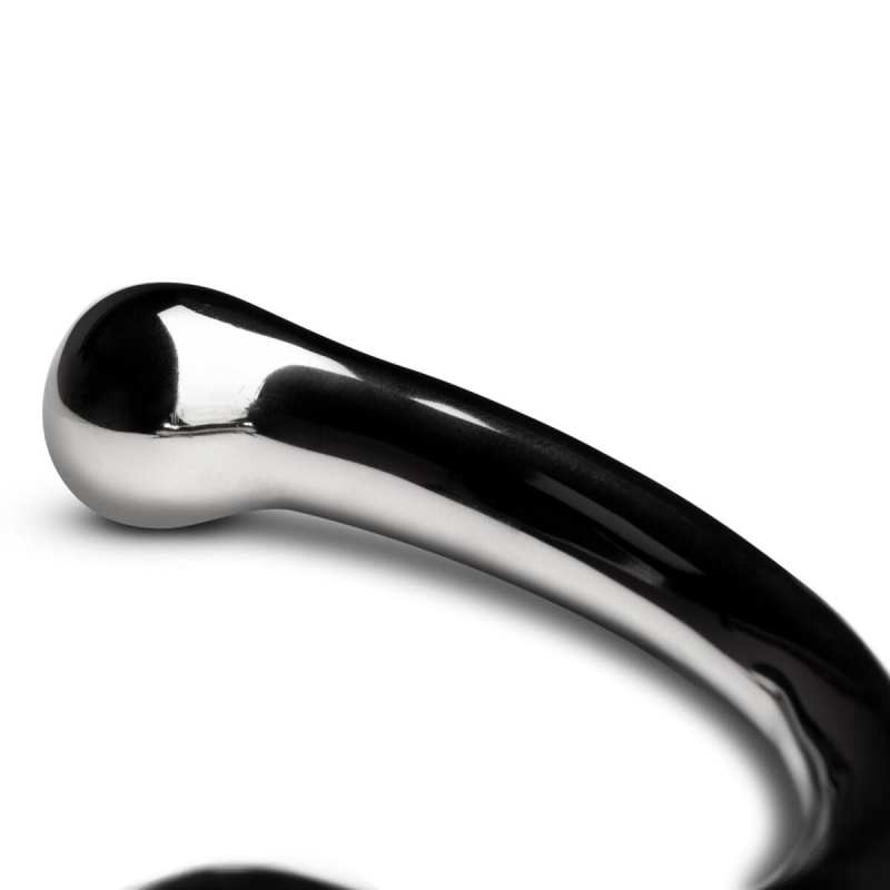 Большой металлический фаллоимитатор Sinner Gear Unbendable The Curvey G-Spot Metal Dildo, длина 27 см