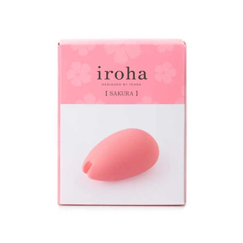 Мини вибратор для клитора с раздвоенным кончиком – IROHA SAKURA Nadeshiko – 5 режимов работы