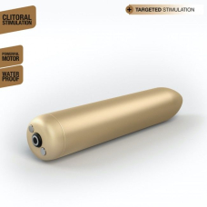 Міні вібратор віброкуля Dorcel Rocket Bullet Gold – 16 режимів вібрації та загальною довжиною 8.8 см