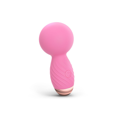 Міні вібромасажер (вібратор мікрофон) – Love To Love Itsy Bitsy Pink Passion – гнучка головка, 9 режимів вібрації
