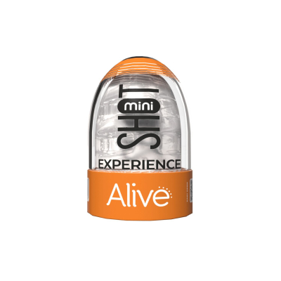 Прозорий Мастурбатор яйце – Alive Mini Masturbator