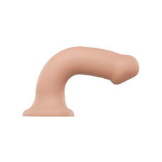 Насадка для страпону Strap-On-Me Dual Density Dildo Flesh XL, диаметр 4.5 см, двуслойная, гибкая