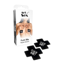 Пестиси на груди Art of Sex – Fuck me, Чорний колір