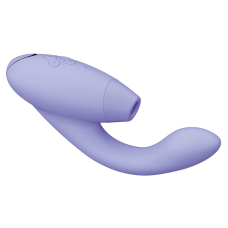 Womanizer Duo 2 Lilac – Подвійний вакуумний стимулятор з вібрацією (14 режимів вакууму + 10 вібрації)