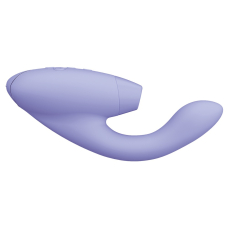 Womanizer Duo 2 Lilac – Подвійний вакуумний стимулятор з вібрацією (14 режимів вакууму + 10 вібрації)
