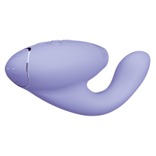 Womanizer Duo 2 Lilac – Подвійний вакуумний стимулятор з вібрацією (14 режимів вакууму + 10 вібрації)
