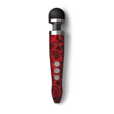 Мощный вибратор микрофон – DOXY Die Cast 3R ROSE PATTERN – металлический корпус, вибрация 3000–9000 об/мин