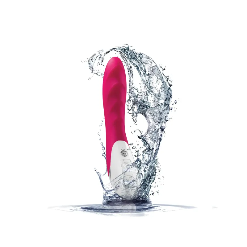 Потужний вібратор Mystim Sassy Simon Pink – 2 мотори, 8 віброрежимів, 5 рівнів інтенсивності, довжиною 17 см