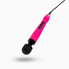 Мощный вибромассажер – DOXY Die Cast 3 Hot Pink с металлическим корпусом, питание 220 В