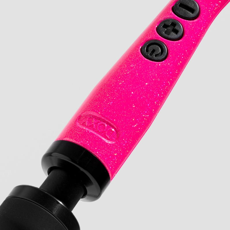 Мощный вибромассажер – DOXY Die Cast 3 Hot Pink с металлическим корпусом, питание 220 В