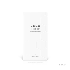 Презервативи LELO HEX Condoms Original 12 Pack, тонкі та суперміцні