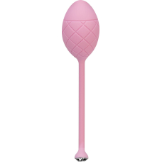 Розкішні вагінальні кульки PILLOW TALK - Frisky Pink з кристалом, діаметр 3,2 см, вага 49-75гр
