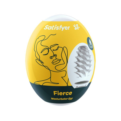 Одноразовий самозмащувальний мастурбатор яйце Satisfyer Masturbator Egg Fierce