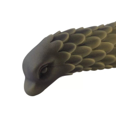 Силіконовий дилдо Hismith Squama Beast, Monster Series, довжина 22 см