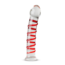 Скляний дилдо Gildo Glass Dildo No. 15, довжина 17.5 см