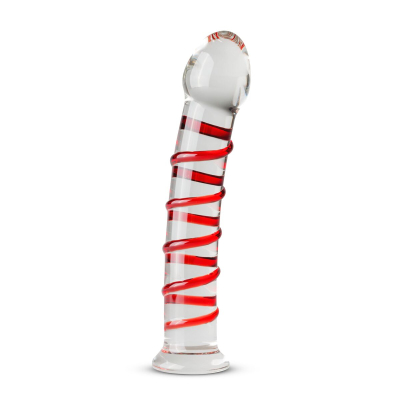 Стеклянный дилдо Gildo Glass Dildo No. 15, длина 17.5 см