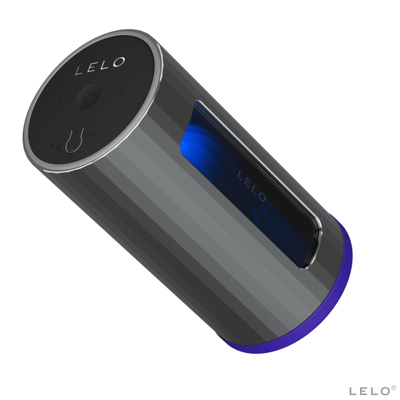 Смарт мастурбатор з вібрацією LELO F1S V2 Blue – технологія SENSONIC, гра в застосунку