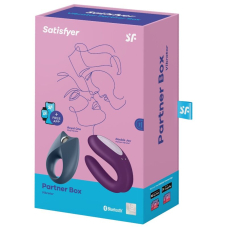 Смарт-набір Satisfyer Partner Box 2 – смарт-вібратор для пар Double Joy + смарт віброкільце Royal One