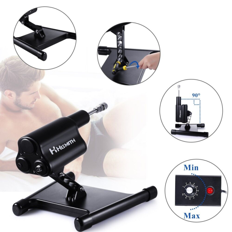 Смарт секс-машина з фалоімітатором та стійкою – Hismith AK-03 Sex Machine APP – керування на відстані