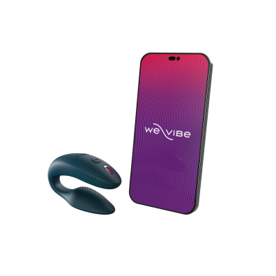 Смарт-вібратор для пар – We-Vibe Sync 2 Green Velvet – 10 віброрежимів, пульт, керування з телефона