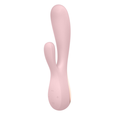 Смарт вибратор-кролик Satisfyer Mono Flex Mauve – 2 мотора, App, удаленное управление через интернет на расстоянии