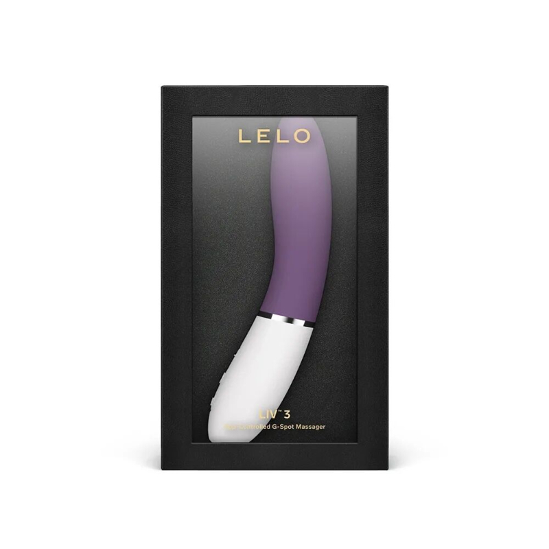 Смарт вібратор вагінальний для точки G LELO Liv 3 Deep Plum, сливового кольору