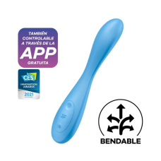 Смарт вібратор з гнучким стовбуром – Satisfyer G-Spot Flex 4+ – дистанційне керування з телефона