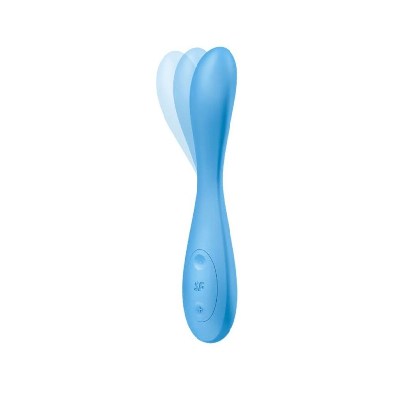 Смарт вібратор з гнучким стовбуром – Satisfyer G-Spot Flex 4+ – дистанційне керування з телефона