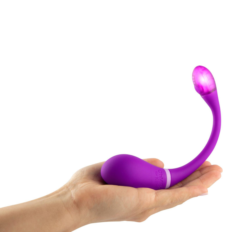 Смарт віброяйце для вебкама – Ohmibod Esca2 for Kiiroo – на дистанційному управлінні з телефона через застосунок