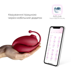 Смарт віброяйце + вакуумний стимулятор Adrien Lastic Inspiration – керуванням з телефона на відстані