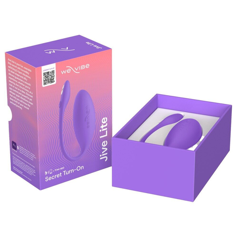 Смарт-віброяйце – We-Vibe Jive Lite Purple, компактний розмір