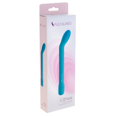Тонкий вібратор для точки G – S Pleasures Lithea Turquoise, 7 вібро-режимів