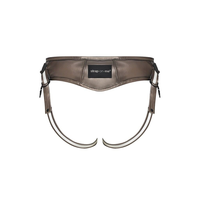 Трусики для страпону Strap-On-Me Leatherette Harness DESIROUS