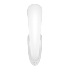 Вагінально-кліторальний вібратор – Satisfyer G for Goddess 1 White – гнучкий стовбур, 12х2 режимів