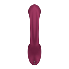Вагінально-кліторальний вібратор з 2 моторами Satisfyer G for Goddess 2, червоний колір