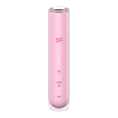 Вакуумный стимулятор – Satisfyer First Kiss, технология 3D Air Pulse, двойной силикон, 30 режимов