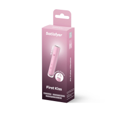 Вакуумний стимулятор – Satisfyer First Kiss, технологія 3D Air Pulse, подвійний силікон, 30 режимів