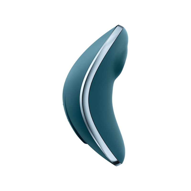 Вакуумный стимулятор + вибратор 2в1 – Satisfyer Vulva Lover 1 Blue – 11 режимов вакуума, 10 вибраций