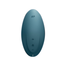 Вакуумний стимулятор + вібратор 2в1 – Satisfyer Vulva Lover 1 Blue – 11 режимів вакууму, 10 вібрації