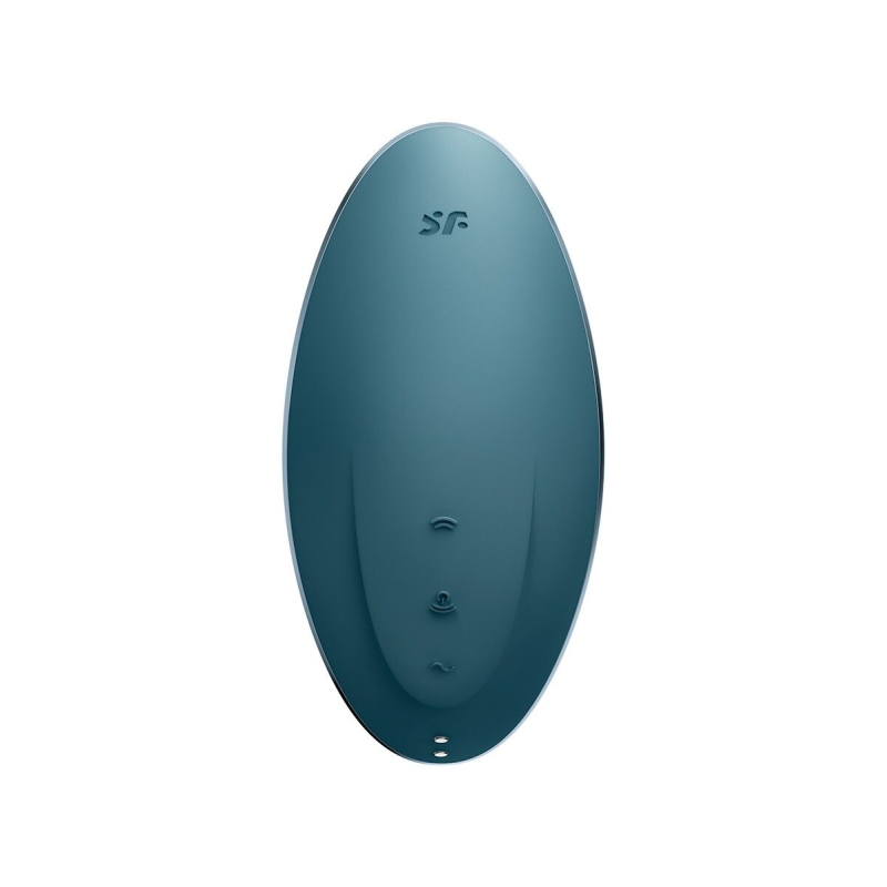 Вакуумный стимулятор + вибратор 2в1 – Satisfyer Vulva Lover 1 Blue – 11 режимов вакуума, 10 вибраций