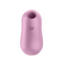 Вакуумний стимулятор з вібрацією 2в1 – Satisfyer Cotton Candy Lilac – 11 режимів вакууму, 12 режимів вібрації