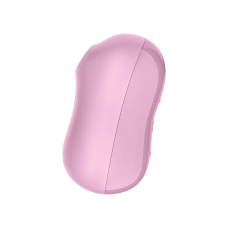 Вакуумний стимулятор з вібрацією 2в1 – Satisfyer Cotton Candy Lilac – 11 режимів вакууму, 12 режимів вібрації