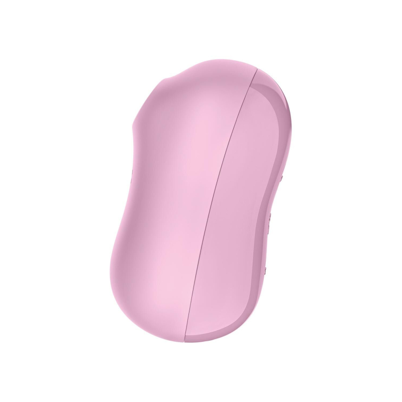 Вакуумний стимулятор з вібрацією 2в1 – Satisfyer Cotton Candy Lilac – 11 режимів вакууму, 12 режимів вібрації