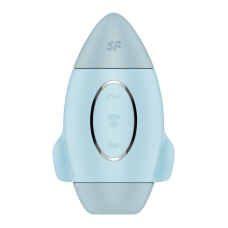 Вакуумний стимулятор з вібрацією – Satisfyer Mission Control Blue – 2 незалежні мотори